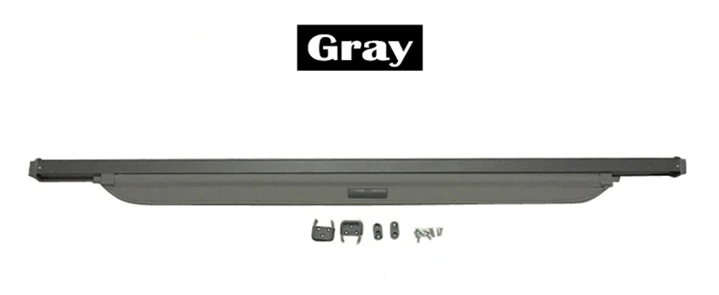 gray Задняя крышка для багажника TOYOTA Land Cruiser PRADO LC120 FJ120 120 2003-2009, Защитная пленка, аксессуары - Цвет: gray