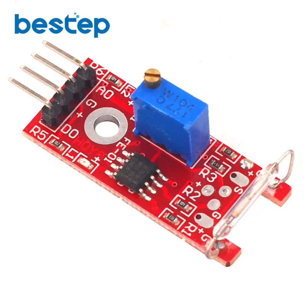 KY-025 4pin BETR Магнитный сухой тростниковый трубный переключатель магнетронный