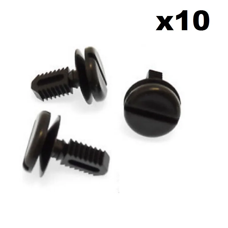 

10x For BMW Plastic Trim Clips Dash covers, shields, boot linings & battery covers