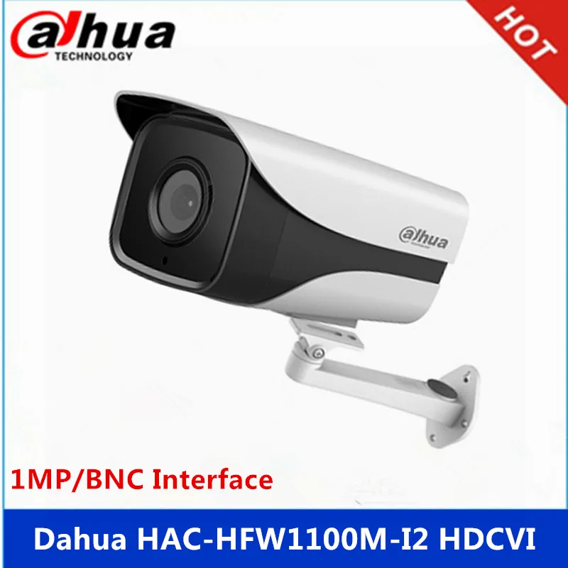 Dahua DH HAC HFW1100M I2 1MP HDCVI камера Встроенный 2 светодиода IR80m безопасности cctv пуля с