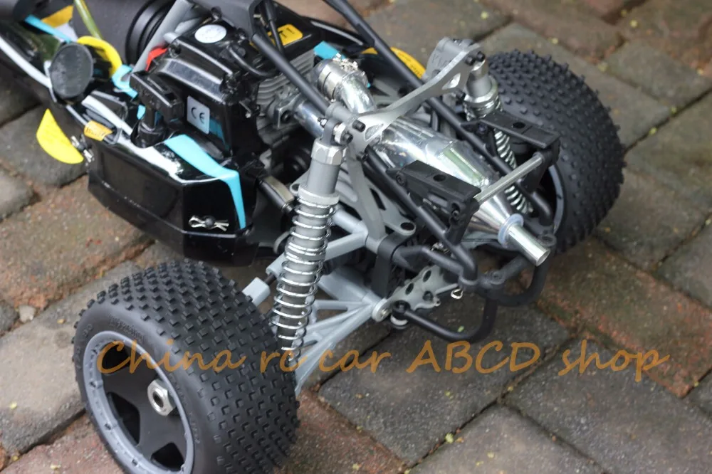 Радиоуправляемый автомобиль 1:5 26cc 4 Болтовой двигатель Baja Walbro 997 Carb ss Tunepipe + 2 4G