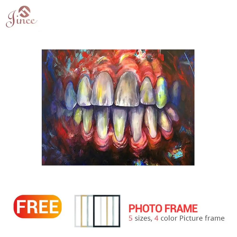 

Human Tooth Diamond Painting Cross Stitch Diy 5d Full Square Hospital Clinic Diamond Embroidery Deocr Art
