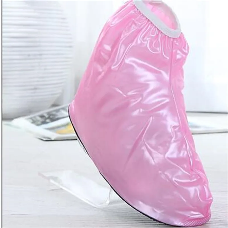 Kids Reusable Shoes Cover Children's Rain Boots Boys Girls PVC Waterproof Protector Shoe Covers Thicken Anti-Slip Gear |