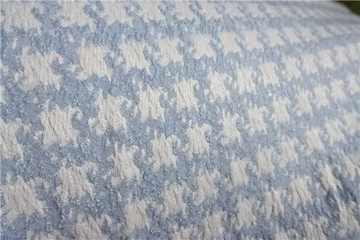 Бесплатная освещение для корабля твидовая ткань с синим плетением 20% шерсти узор