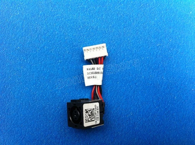 Новый разъем питания постоянного тока с кабелем для Dell Latitude E4310 P/N: DC30100910L |
