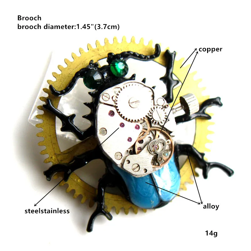 Мужская/Женская Брошь значок Jewelrysteampunk в готическом стиле|Броши| |