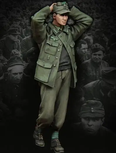 Синий 1/35 статуэтка в виде поражение солдат 10 шт./компл. модель Наборы - Цвет: Синий