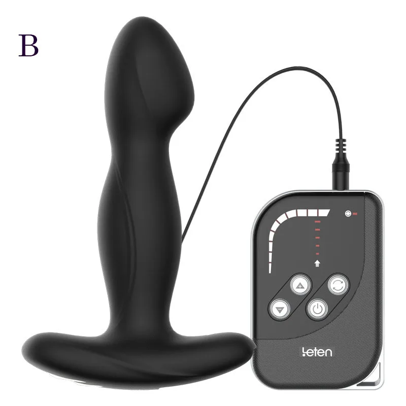 Electro Shock Anal Plug G-Spot Prostate Massage Stimulation Butt Dildo Erotic Toys Sex For Men Woman | Красота и здоровье