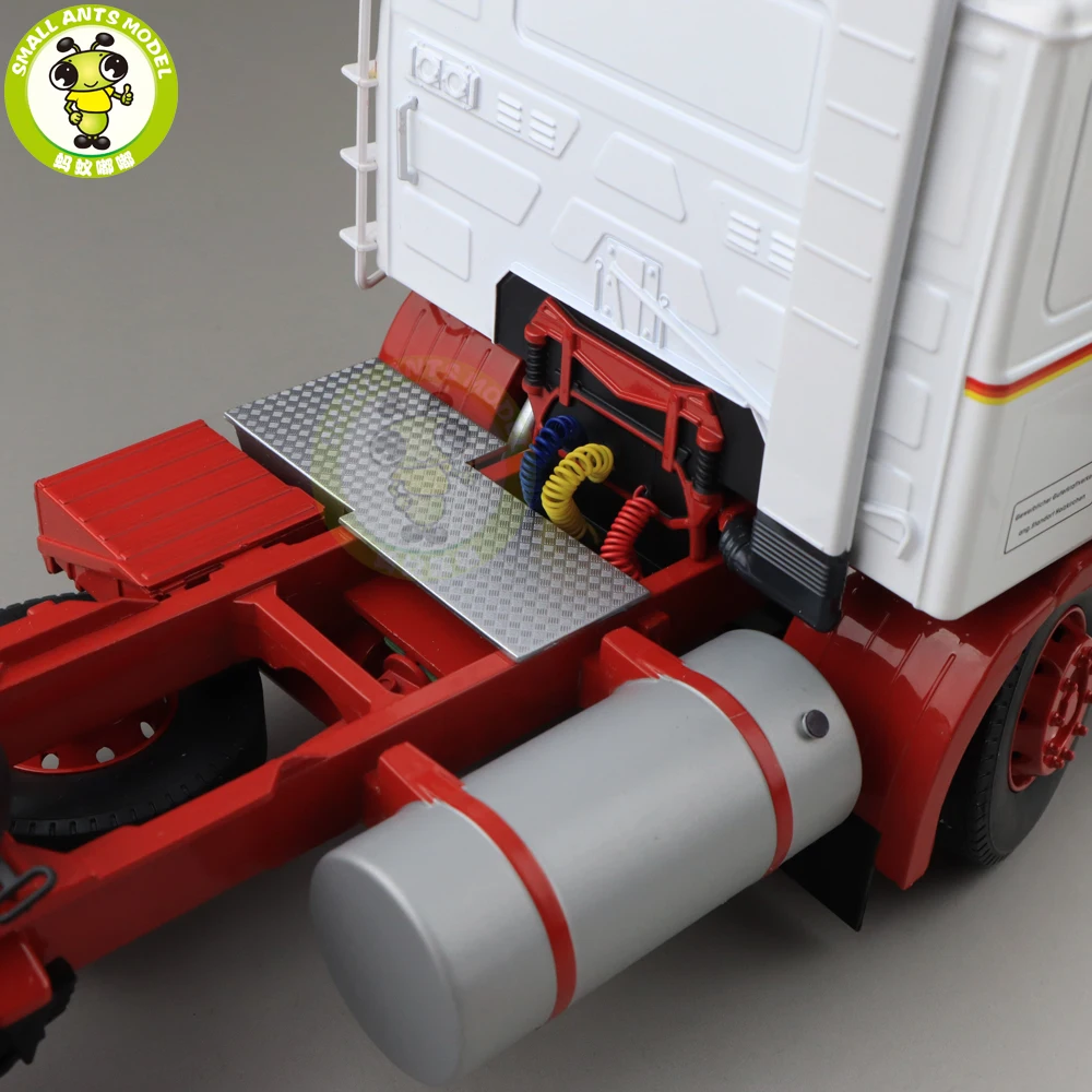 1/18 ROAD KINGS KK Volvo F1220 тягач 1977 литой автомобиль модели грузовиков игрушки для детей подарок белый и красный