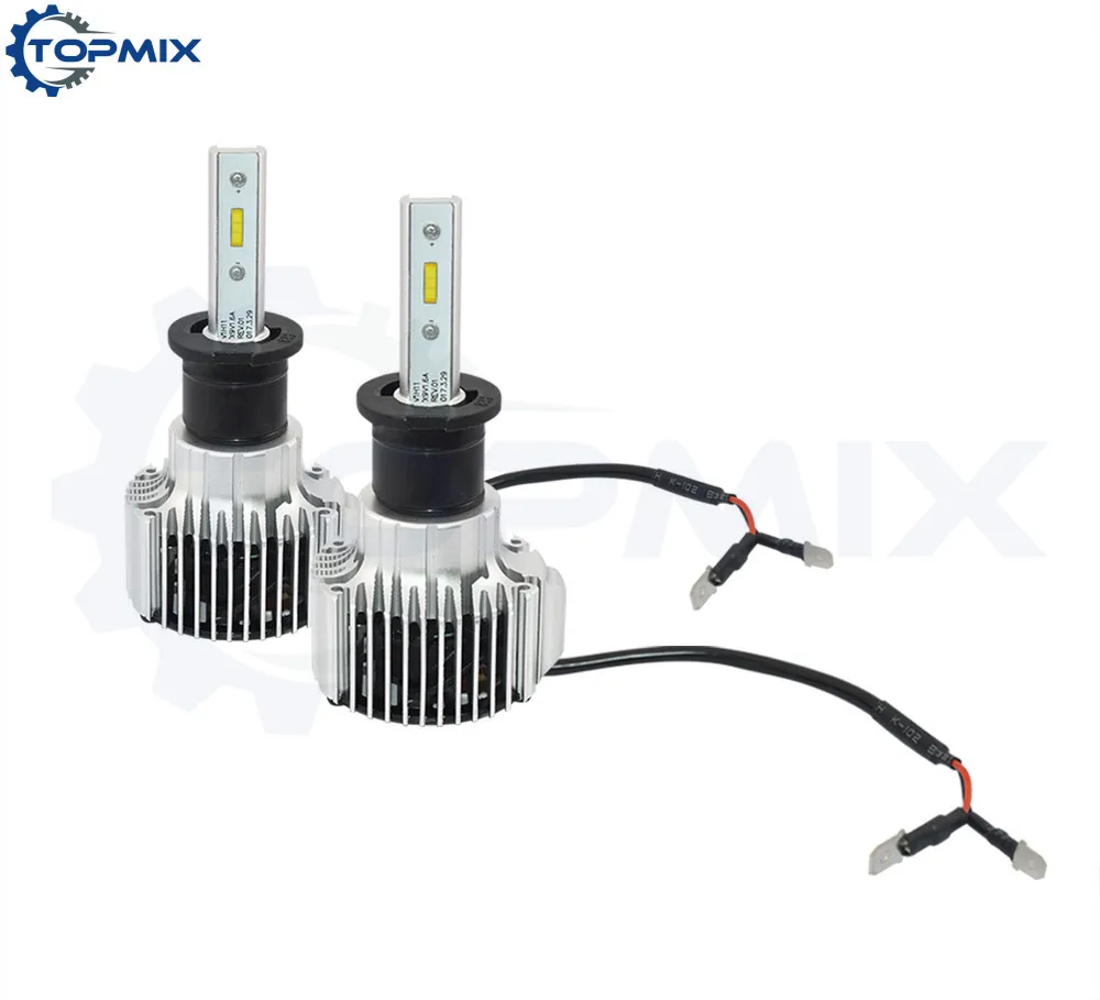 Новинка 2017 Автомобильный светодиодный налобный фонарь H3 Plug & Play 8000 лм 72 Вт