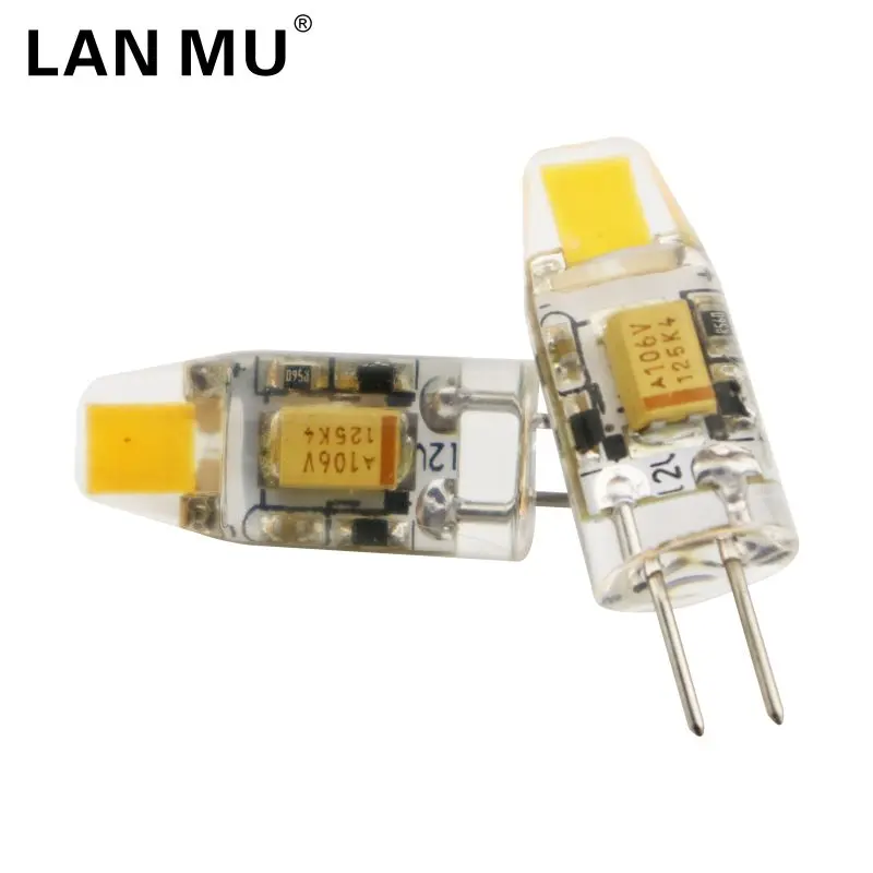 LAN MU G4 Светодиодный светильник COB 0705 диммер СВЕТОДИОДНЫЙ AC 12 В 3 Вт лампада 360 Угол