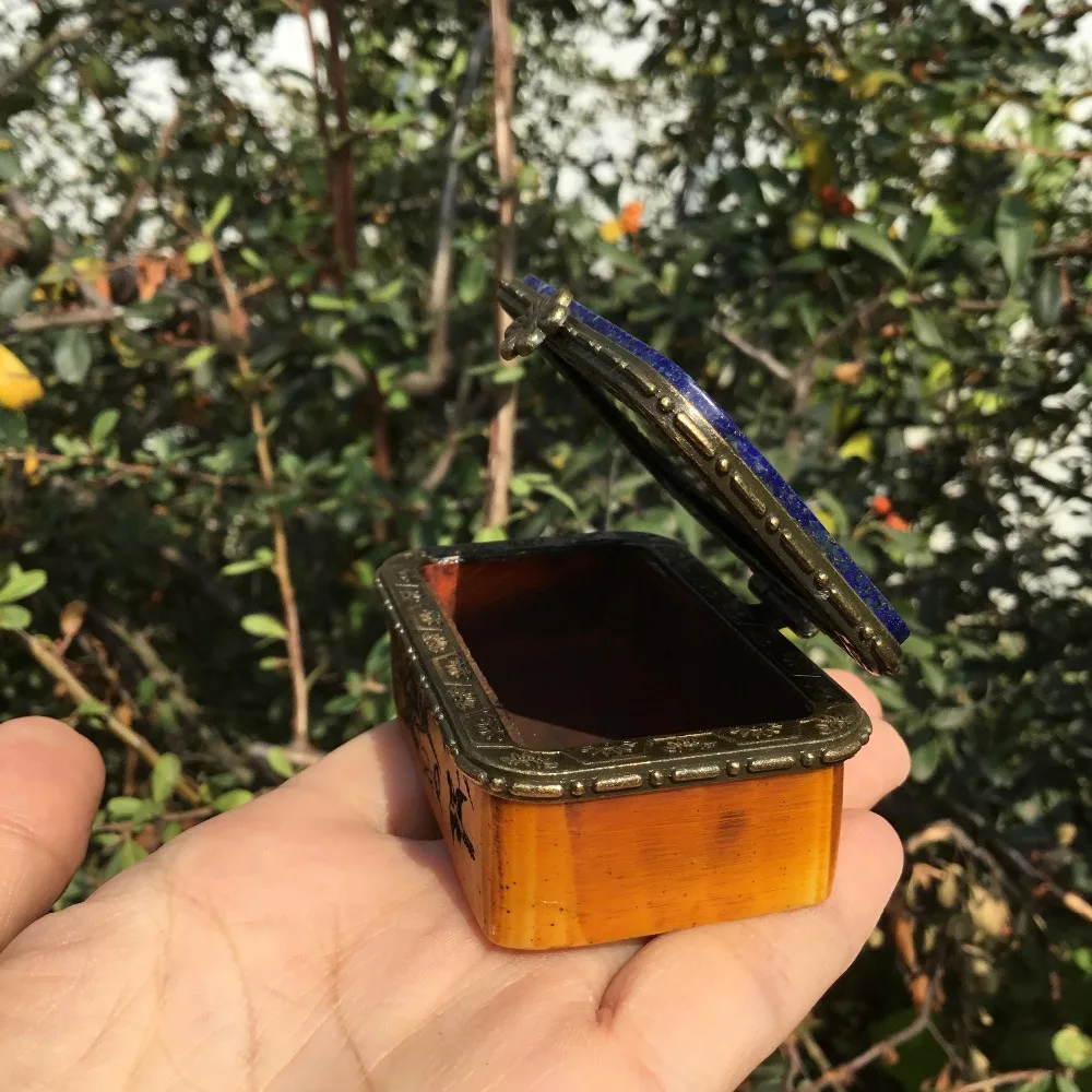 Натуральный craft ремесло коробка кристалл искусство Подарочная коробка для декоративных