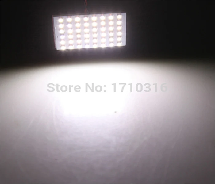 1 шт 1210 48 SMD светодиодный высокое Мощность автомобиля интерьер комнаты купол