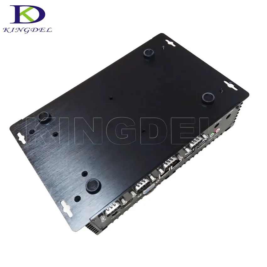 Лучшая цена Intel celeron 1037G 4 * COM 2 Lan порта Linux micro pc Настольный Мини ПК linux hdmi Win 7/8/10