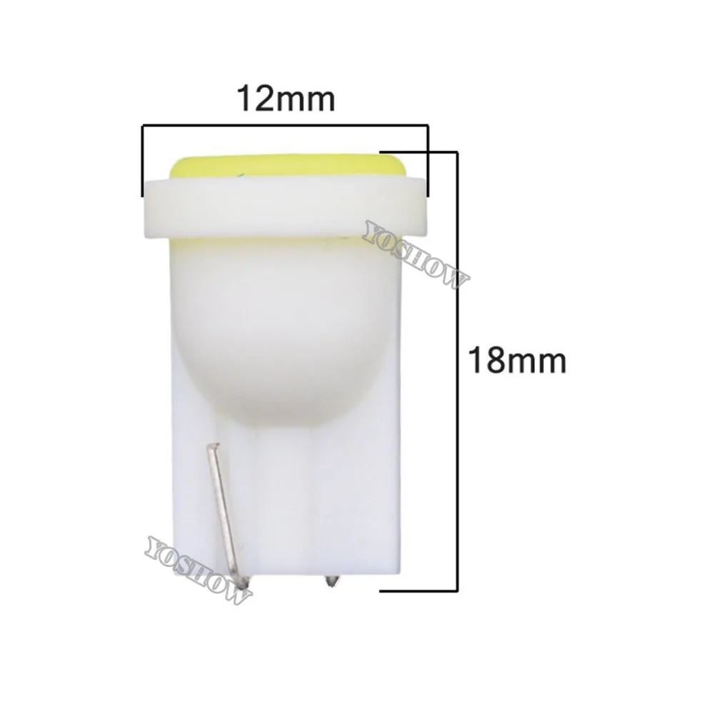 10 шт./лот T10 194 168 W5W 6 LED COB чип 1 5 W Автомобильные двери свет зазор огни оптом Боковые