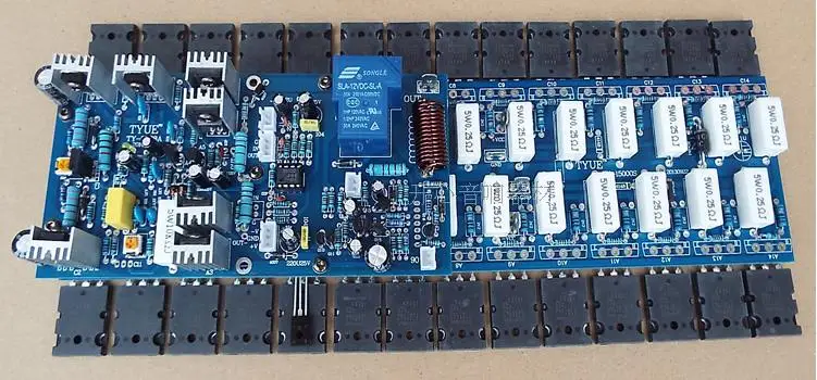 Новинка 28 шт. C5200 A1943 силовая трубка JRC5532D Op amp в сборе 1500 Вт Плата усилителя
