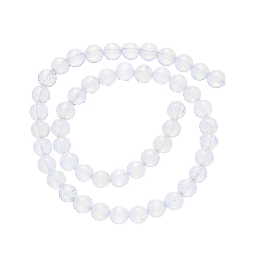 Полупрозрачный бисер Neovivi Lucky White Opal круглые свободные шарики для ювелирных
