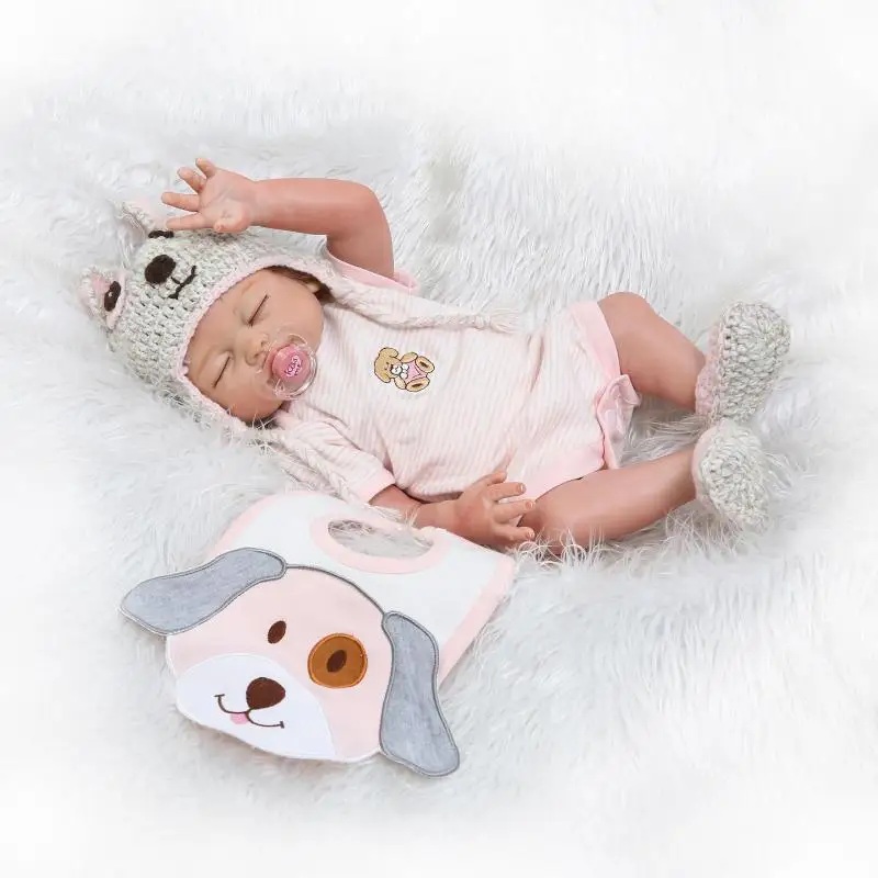 20 &quotМягкая силиконовая Кукла Reborn Twins кукла со свободным магнитом соска для всего