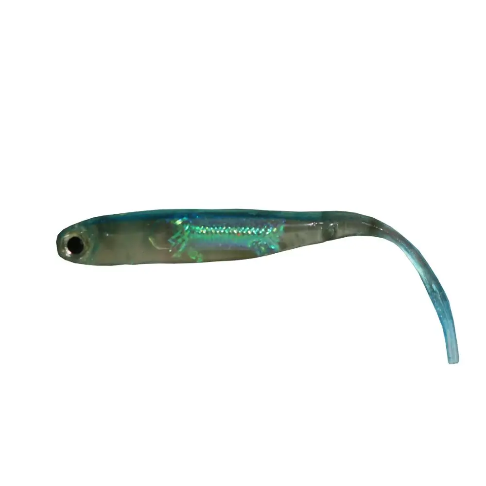 BassLegend мягкие Пластик Flash Minnow приманки для шеда бас Щука приманка 75 мм/1 9 г 10