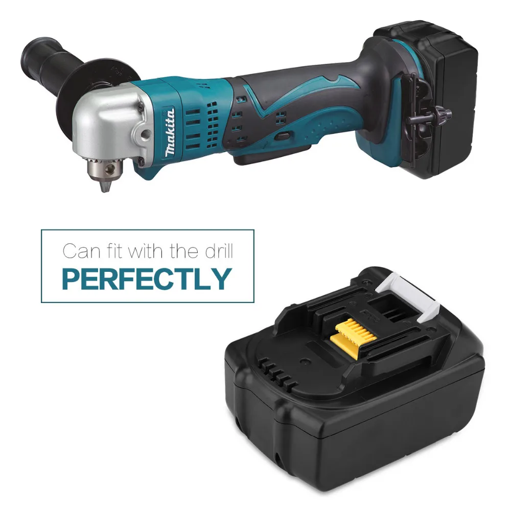 Аккумуляторная батарея Makita BL1830 18 в 3000 мА · ч литий ионный аккумулятор FLOUREON