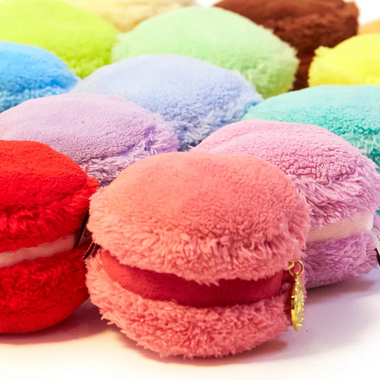Французский Macarons красочные конфеты цвет творческой кошелек для монет/брелок
