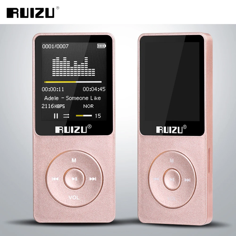 X02 8G Mp3 Ape/Flac жесткое декодирование HIFI Плеер 1 8 дюймов TFT экран плеер Поддержка 64 Гб
