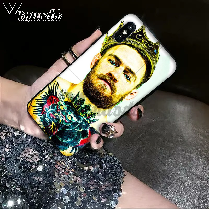 Мягкий чехол для телефона Yinuoda Conor McGregor с изображением ирландского истребителя