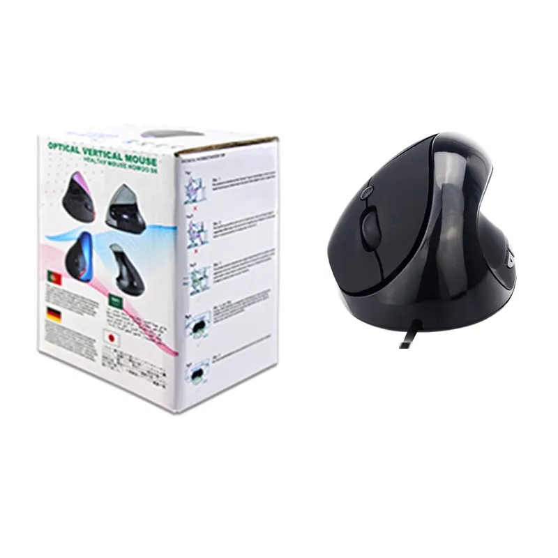 

Ergonomisch Ontwerp USB Verticale Optische Muis Mause 1600 DPI Computer Muizen 6D Gezonde Gaming Muis voor Laptop Desktop Muis