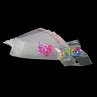 100 шт.лот 8 размеров прозрачные пакеты для упаковки печенья самоклеящиеся пластиковые пакеты для печенья свадебные пакеты для конфет для подарочной упаковки