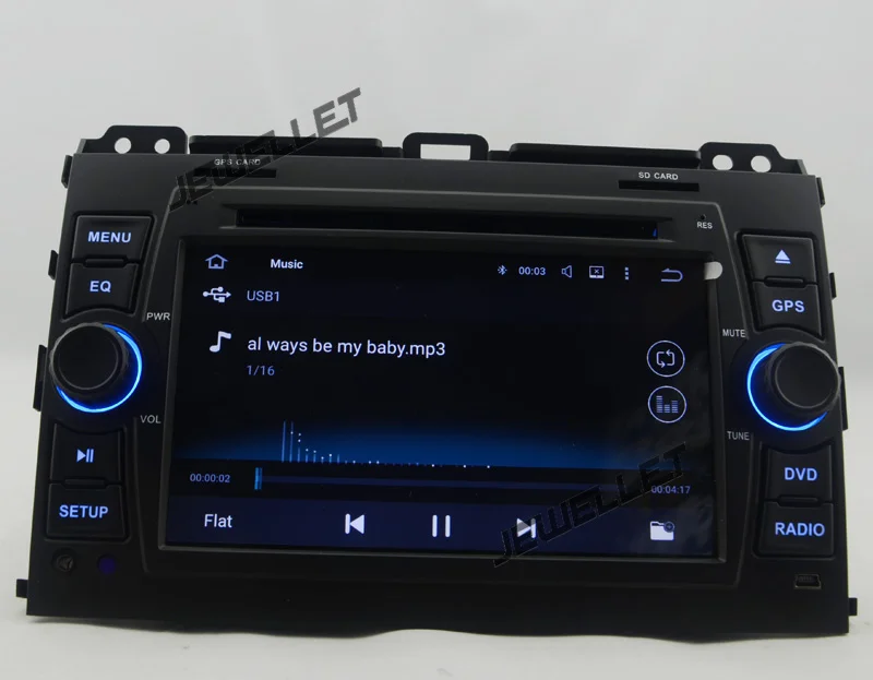 Восьмиядерный ips экран Android 9 0 автомобильный DVD gps радио навигация для Toyota Prado Lexus GX
