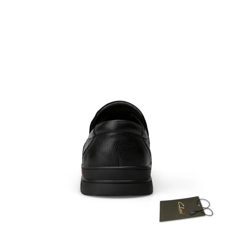 Clux/мужские черные модельные туфли из натуральной кожи осенняя официальная обувь