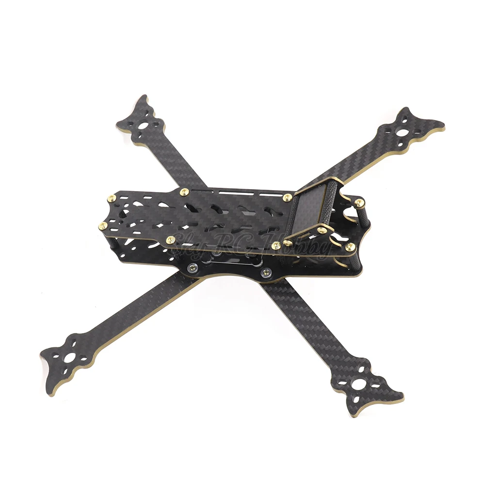 Hover 235 мм 5 дюймов FPV рама для фристайла с 4 Arm / В/12 В PDB гоночного дрона квадрокоптера