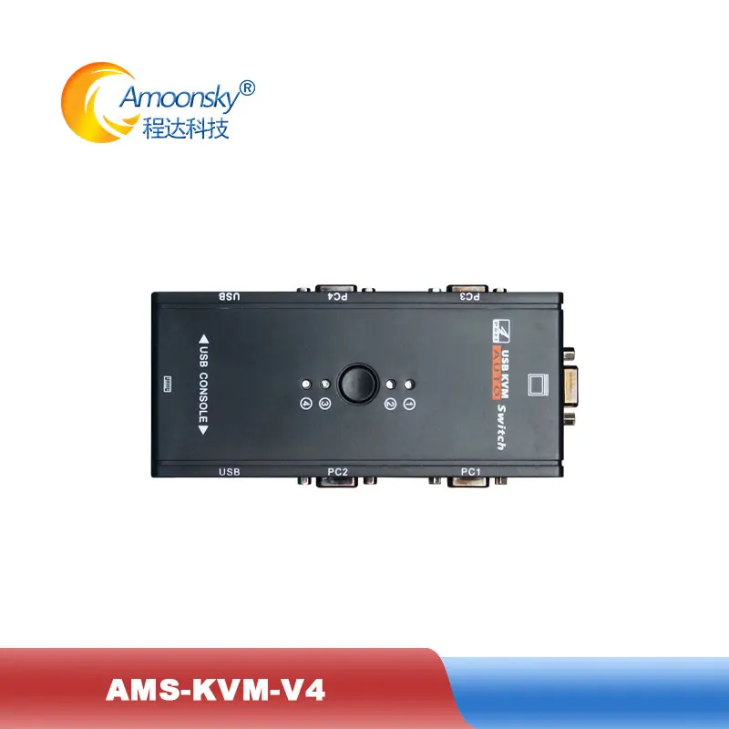 

USB KVM Video Switcher VGA Switcher Video Switcher 4 Channel Usually Used For Switching Between More Computer And One Monitor