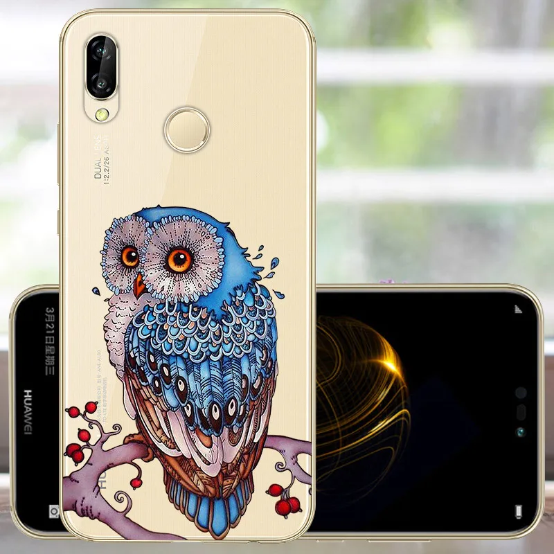 Мягкий силиконовый чехол для Huawei Nova 3 из ТПУ 3i защитный телефона чехлы задняя