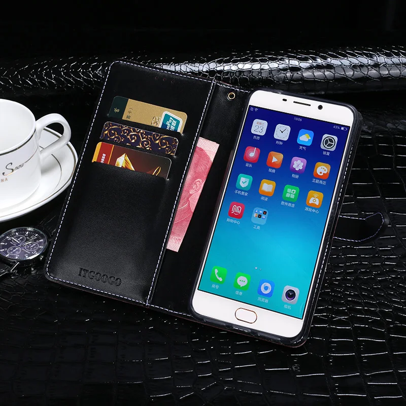 Чехол для OPPO R9 чехол с откидной крышкой из крокодиловой кожи F1 Plus бизнес