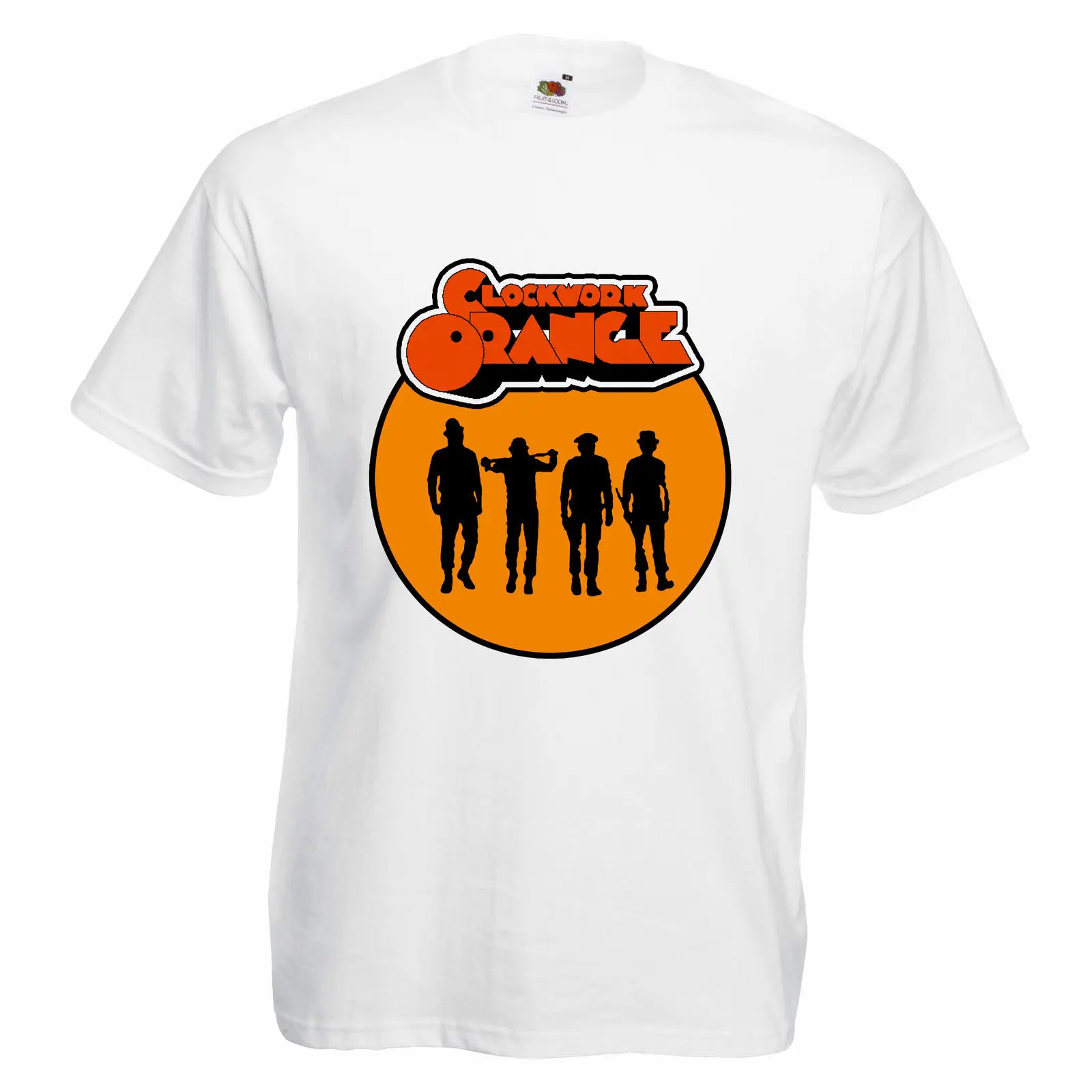 Футболка arancia meccanica maglietta 100% cotone унисекс фильм regalo рэгало идея S XL|t-shirt|magliettamagliette |