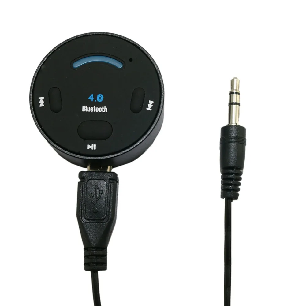 

Автомобильный беспроводной Bluetooth V4.1 3,5 мм аудио Bluetooth приемник автомобиля DC 5 В выход мобильный телефон зарядное устройство