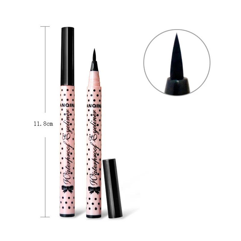 1 шт. Высококачественная водонепроницаемая черная жидкая подводка для глаз