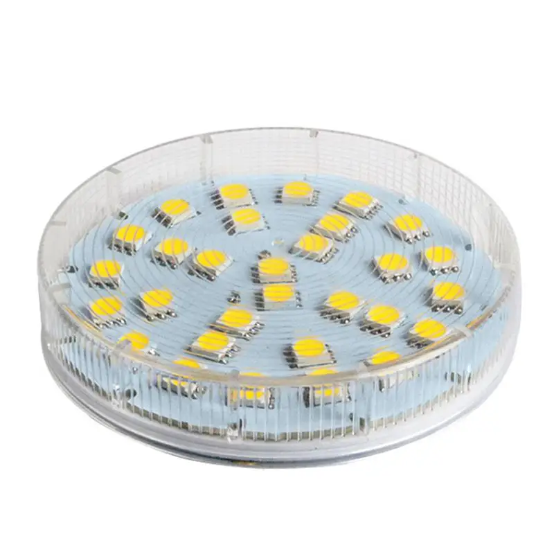 GX53 светодиодный лампы 7 Вт SMD5050 220V 230V 240V лампада шкаф светильник Точечный высокой