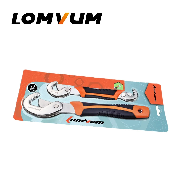 LOMVUM 2 шт. универсальный гаечный ключ ручной инструмент сантехники инструменты