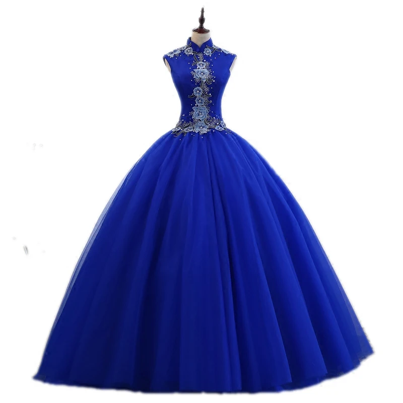 Vestido Debutante кружево до платья бальное платье бальные платья бисером вышивка цветы сладкий 16 Vestidos De 15 Anos Халат