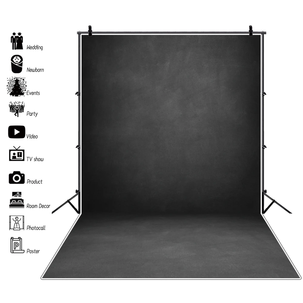 

Dark Gradient Solid Color Fantasy Texture Wall Baby Newborn Portrait Photography Background Photographic Background Photo Studio