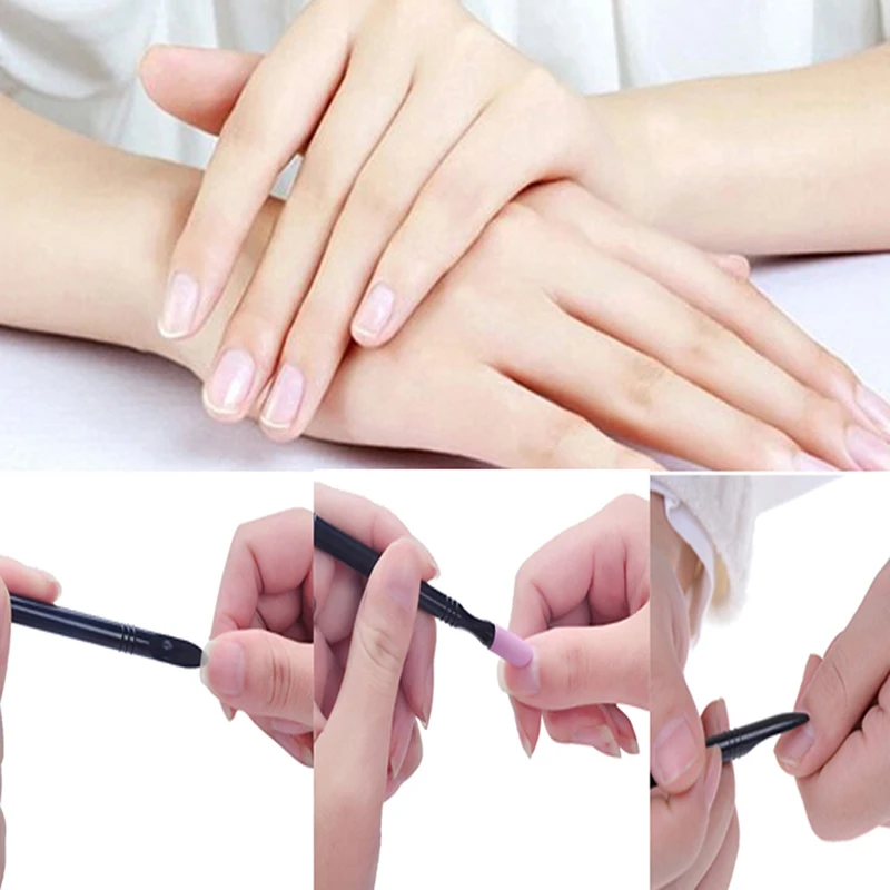 2 шт. набор инструментов для удаления кутикулы с кварцевым камнем | Красота и