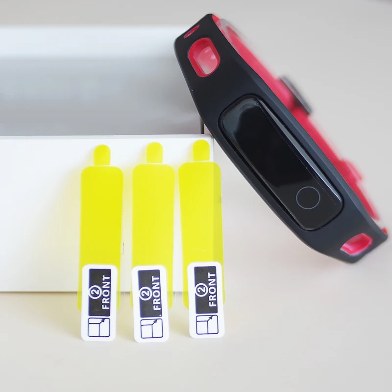 Ультра Защитная пленка HD из ТПУ для Huawei Honor Band 4 защитная на экран 5 браслет бега |