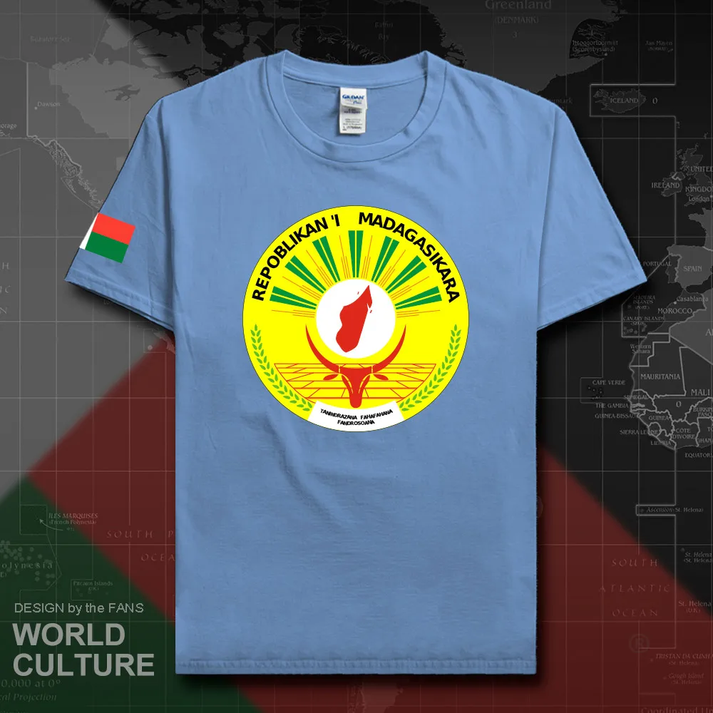 Madagasikara/мужская футболка модная из 100% хлопка 2018 | Футболки