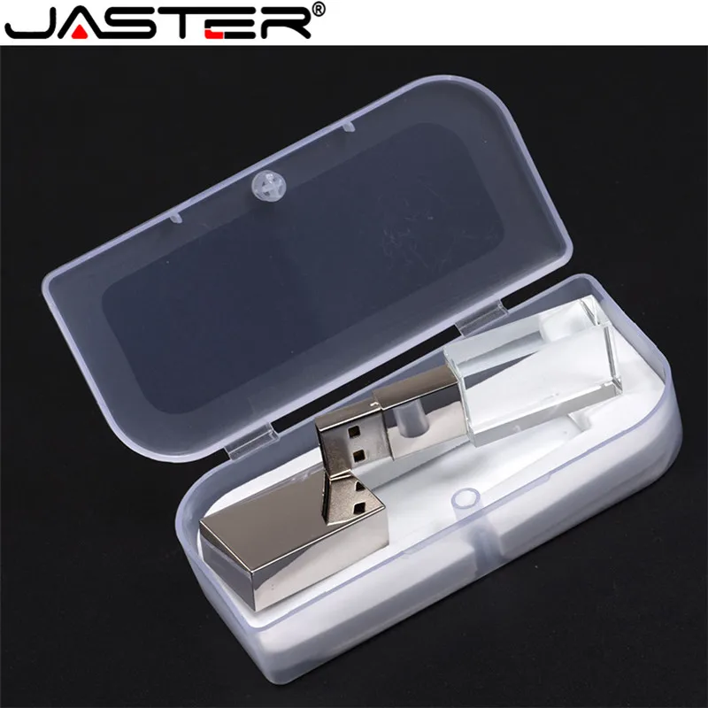 Кристальный USB флеш-накопитель USB 2,0 флеш-накопитель с логотипом на заказ Модный Usb свадебный подарок 4GB 16GB 32GB(более 10 шт бесплатный логотип