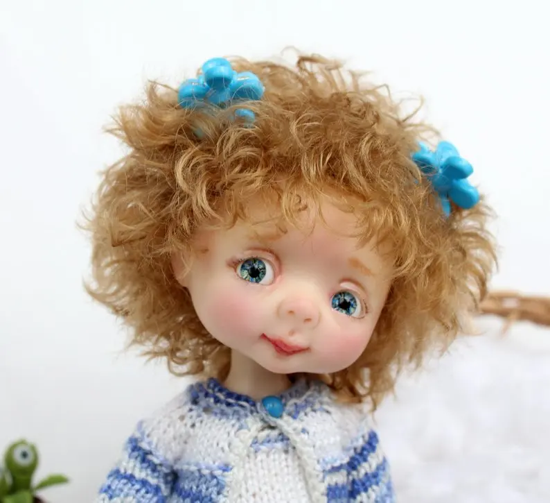 Кукла Dollbom Genny 1/8 BJD с секреткулой унисекс полимерная фигурка YoSD детские