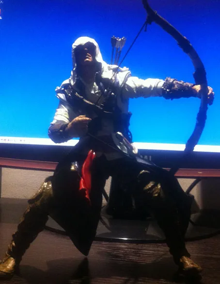 Free shipping Assassins Creed 3 Connor 9 inch PVC Action Figures Toys Christmas Gifts | Игрушки и хобби