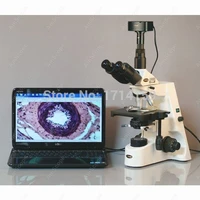 laboratory microscope amscope supplies 40x 2500x infinity compound microscope 5mp camera win7 mac os