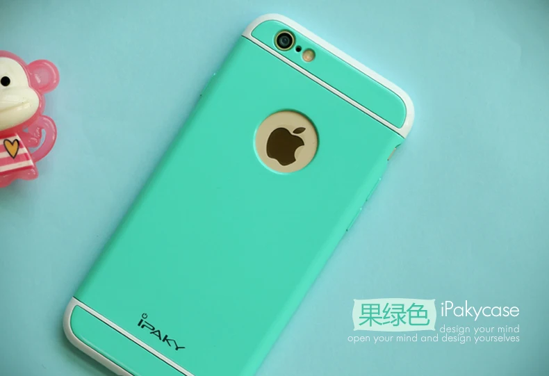 original ipaky brand 3 IN 1 design classic case for iphone 6 plus 6s cover china coated processing |